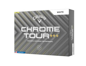 �L�����E�F�C(Callaway) �S���t�{�[�� CHROME TOUR TRIPLE DIAMOND 25 1�_�[�X(12����) 4�s�[�X�\�� �z���C�g