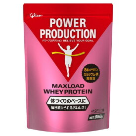 POWER PRODUCTION パワープロダクション マックスロード ホエイプロテイン ストロベリー味 850g いちご たんぱく質含有率70.3%(無水物換算値)