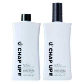 毛髪診断士(R)と共同開発 チャップアップ 医薬部外品 120mL×2 薬用 育毛剤 男性用 女性用 育毛 トニック 発毛促進 頭皮にやさしい 無添加 頭皮ケア スカルプ ヘアトニック メンズ 育毛ローション (CHAPUP)