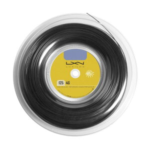 ���L�V����(Luxilon) �e�j�X �X�g�����O �K�b�g 4G BLACK 125 REEL (4G �u���b�N 125) 200m �u���b�N WR8308301125