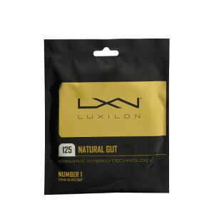 LUXILON(���L�V����) �e�j�X �X�g�����O �K�b�g NATURAL GUT 125(�i�`�������K�b�g 125) �i�`������ WRZ949125