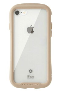 iFace Reflection iPhone SE(��3����/��2����)/8/7 �P�[�X �N���A �����K���X (�x�[�W��)�A�C�t�H��se3 �A�C�t�H��se2 �A�C�t�H ��8 �J�o�[ ���� �ϏՌ� �č�MIL�K�i�擾 �X�g���b�v�z�[���t��