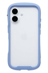 iFace Reflection Frost iPhone 16 �P�[�X �N���A �����K���X(�y�[���u���[)�w�䂪�ڗ����ɂ��� ���ϖh�~ ����K���X ������ �܂�K���X �A�C�t�F�C�X �A�C�t�H��16 iphone16 �p �J�o�[ �ϏՌ� �X�g���b�v