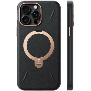 �V���o���U�[�E�X�L���^�b�`TORRAS iPhone 15 Pro Max �p �P�[�X �v 360°��]�X�^���h �c�����Ή� �����O �}�O�l�b�g���� MagSafe�Ή� ���C�����X�[�d�Ή� �ČR�K�i�ϏՌ� �w��h�~ ���ϖh�~ Ostand Q3 
