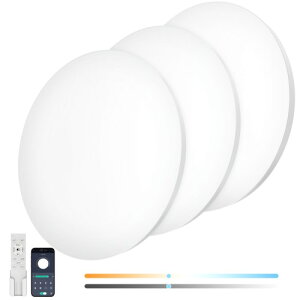 �uCoizabera�vLED �V�[�����O���C�g 6�� 28W 3600lm 3�Z�b�g �������F �����R������ �X�}�zAPP���� �V��Ɩ���� �d�C �u���� �m�� �a�� ���r���O/�L�b�`��/�Q��/���ʏ� �K�p ���g3�Z�b�g