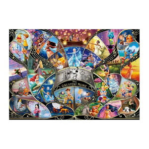�e�����[(Tenyo) ���{�� 1000�s�[�X �W�O�\�[�p�Y�� �f�B�Y�j�[ DISNEY GREATEST MUSIC (51x73.5cm) D-1000-872 �̂�t�� �w���t�� �T�[�r�X�J�[�h�t��
