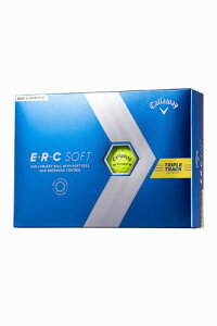�L�����E�F�C(Callaway) �S���t�{�[�� ERC SOFT YLW 23 TRPLTRK 1�_�[�X(12����) 3�s�[�X�\�� �C�G���[