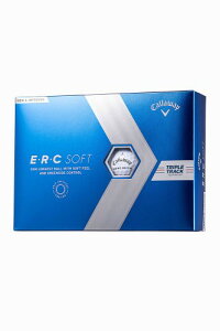 �L�����E�F�C(Callaway) �S���t�{�[�� ERC SOFT 23 TRPL TRK 1�_�[�X(12����) 3�s�[�X�\�� �z���C�g