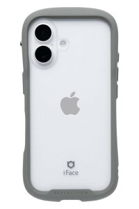 iFace Reflection iPhone 16 �P�[�X �N���A �����K���X(�O���[)�A�C�t�F�C�X iphone16 �P�[�X �A�C�t�H��16 �J�o�[ �X�}�z�P�[�X ���� ���ϖh�~ �ϏՌ� �X�g���b�v�z�[���t�� �N���A�P�[�X