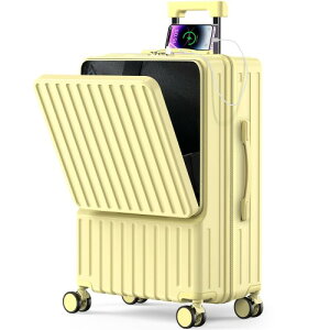 [BARGOHOY] �X�[�c�P�[�X �t�����g�I�[�v�� ���@�\ �L�����[�P�[�X �y�� �J�b�v�z���_�[�t�� �B���t�b�N�@�\ �L�����[�o�b�O USB�|�[�g�t�� �ϏՌ� �É� 360�x��] TSA���[�N �t�@�X�i�[�^�C�v �L