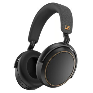 �J���[�[���n�C�U�[ sennheiser MOMENTUM 4 Wireless �ō��������̃��C�����X�w�b�h�z�� �u���b�N�R�b�p�[ �����\�h���C�o�[ �m�C�Y�L�����Z�����O 60���ԍĐ� �^�b�`�p�l�� ��x�� aptX Adaptive �}���`
