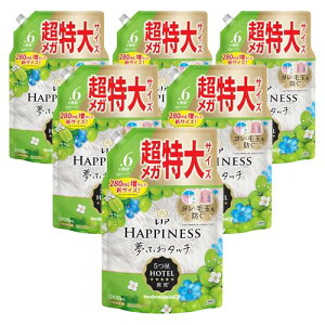 mA Lenor nslX 5ze̖ӂ^b` _ VC}XJbg̍ lߑւ 1900mL×6 [e] [P[Xi]