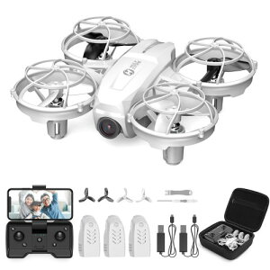 Holy Stone �h���[�� 100g���� 2024�ŐV�^ �\���s�v 1080P�J�����t�� �q������ ���^ �~�j�h���[�� �o�b�e���[3�� �q���p �蓊���e�C�N�I�t �������񃂁[�h �O�Ք�s���[�h ���x�ێ� 2.4GHz 4CH ���[�h1/