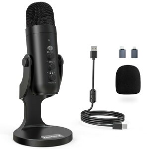 ZealSound USB �}�C�N �R���f���T�[ �}�C�N PC �}�C�N ���}�C�N �P��w���� �G�R�[�@�\�t�� ��c�p �Q�[�� ���� �}�C�N �^�u���b�g PC�p�^���}�C�N/YouTube�p/���ʐM�E�Q�[�������p/Skype/LINE ������