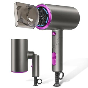 �h���C���[2025�N�i�����f���啗�� ���� ���y�� �܂��ݎ� �g�уh���C���[ �}�C�i�X�C�I��?3�i�K���� ���^ �m�Y���t�� �ߔM�h�~�@�\���� �ƒ�p/�T�����p/���s�p PSE�F�؍ς� (Gray)