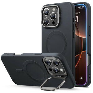 �f�U�C����܃V���[�Y�IESR iPhone 16 Pro Max �P�[�X MagSafe�Ή� �B���X�^���h �����\ ���C�����X�[�d�Ή� �ČRMIL�K�i �ϏՌ� ���h�~ �y�� �X�}�z�P�[�X �����_�炩�ȑf�� �_�̂悤�Ȕ��G�� ��ph