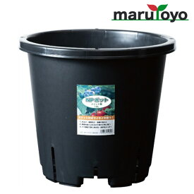 DICプラスチック NPポット スリット 12号 18L [ 鉢 鉢植え 植物 樹木 庭木 園芸 趣味 黒 プラ鉢 苗木 ]