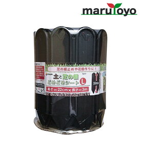 どめどめシート 土と芝の根 どめどめシート L 22cm×3m 第一ビニール [ DIY 花壇 土留め 土止め ガーデニング プランター ブロック 畑 菜園 庭造り 家庭菜園 園芸 造園 手入れ 支え ]