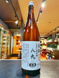 亀齢　無濾過　五段仕込　純米酒　八九（はちく）甘口　生酒　1800ml　広島　日本酒