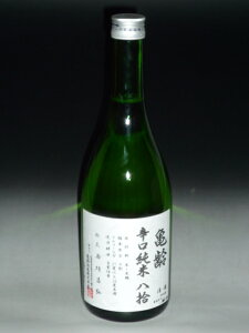 亀齢辛口純米八拾  720mlきれいからくちはちじゅう 日本酒 広島
