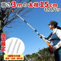 楽天市場】yard force 高枝切り電動チェーンソー3プラスの通販 