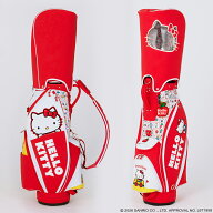 【9月16日販売】ハローキティキャディバッグ　HELLO KITTY CADDY BAG