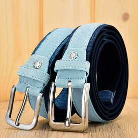 父の日 バレンタインデー ギフト プレゼント 誕生日 男性 3色 カジュアル ビジネス スエードベルト レザー メンズ 本革 スエード