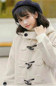 ダッフルコート レディース 学生 コート ダッフル ロング 白 ロングコート 学生用コート かわいい 制服 ネイビー 紺