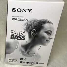 【展示品】 ソニー SONY ワイヤレスイヤホン EXTRA BASS ブラック MDR-XB50BS(B) Bluetooth対応 マイク付き 防滴 スポーツ向け