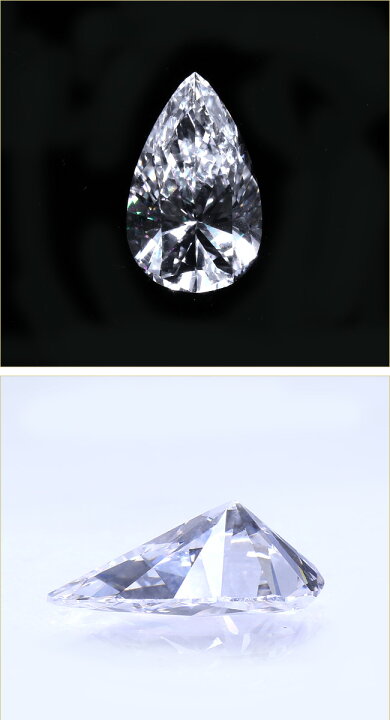 楽天市場】ダイヤモンド ルース タイプ2a型 3.017ct G IF ペアシェイプ 