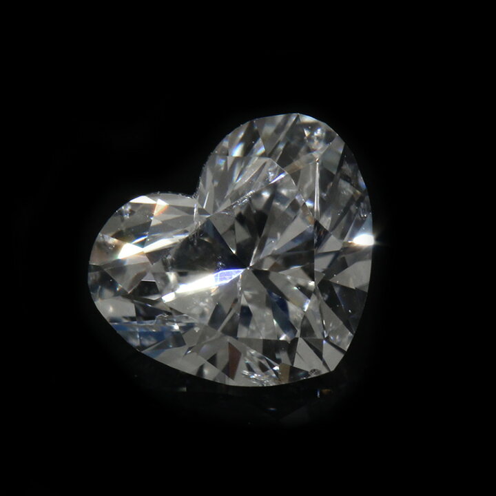楽天市場】ダイヤモンド ハートシェイプカット 0.303ct Fカラー SI-2 