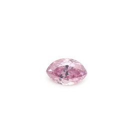 ピンクダイヤモンド マーキスカット 0.067ct　Fancy Vivid Purplish Pink　SI-2　中央宝石研究所　ソーティング（裸石）　ピンクダイヤ 【マーキスカット】【ピンク　ダイヤモンド】【母の日 プレゼント ギフト お祝い ジュエリー 誕生日 記念日】