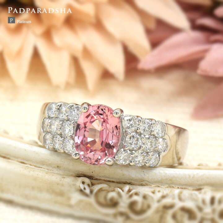 パヴェリング 指輪 サファイア 0.93ct ダイヤモンド はずかしく 2.0ct  