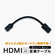 最大18Gbps HDMI 2.0 タイプ E to タイプ A 変換ケーブル 15cm