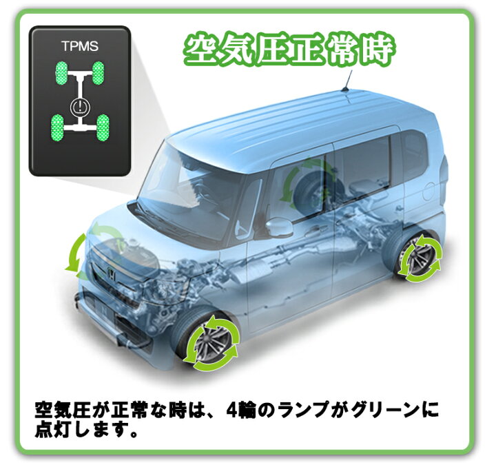 楽天市場 ホンダセンシング Honda Sensing 搭載車 タイヤ空気圧監視警報システムtpms フィット ステップワゴン ヴェゼル シャトル オデッセイ 等 株式会社エンラージ商事楽天市場店