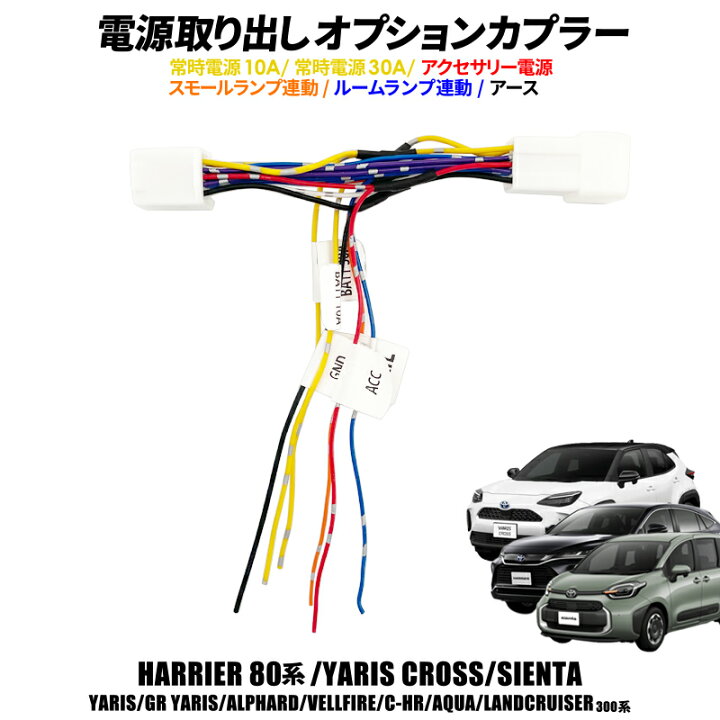 楽天市場】ハリアー80系 新型シエンタ ヤリスクロス ヤリス GRヤリス 