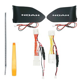 【OBD点検＆車検対応】 TOYOTA VOXY ヴォクシー NOAH ノア 90系 対応 インナーハンドル LEDイルミネーションライト 9色切替式