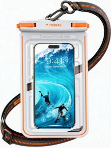 TORRAS �X�}�z �h���P�[�X �y2026�V�^!���ʍ��@�\�zIPX8���S�h�� �����^�b�`�Ή� �����݌v �����C/�C/�v�[��/����Ή� 7�C���`iPhone�p �����ߗ���� ��F�� ������ �X�g���b�v�t�� �g�уP�[�X