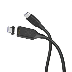 CIO �}�O�l�b�g�V���R���P�[�u�� 100W�Ή� USB Type-C ���΂ŒE�� �h���K�i IPX5�Ή� iphone15 �^�C�vC �P�[�u��(�f�B�X�v���C����)