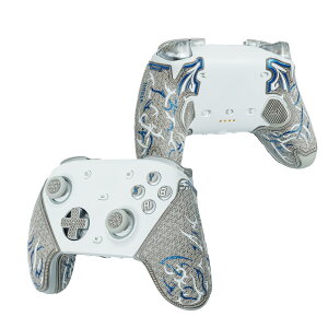 GameSir G7 Pro�p�R���g���[���[�O���b�v SHADOW BOOLT�� �h���E���w�e�N�X�`���[�E�z�����H �J�b�g�ς݃O���b�v�e�[�v(�A�b�V���O���[�A���^���b�N�u���[�A�z���C�g)