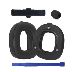 umvowuxa Astro A50 Gen 4 Mod Kit -�v���e�C�����U�[���C���[�p�b�h�A���W�N�[�� Logitech G Astro A50 Gen 4�w�b�h�Z�b�g�̊���~�߃w�b�h�o���h���� �}�C�N�t�H�[��-���K���A�m�C�Y�Ւf(�u���b�N)
