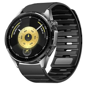 [PONATTENO] �����p�x���g For HUAWEI WATCH GT 6 46mm/GT 6 Pro 46mm�p �N�C�b�N�t�B�b�g �����x���g �}�O�l�b�g ���C�z�� �V���R���\�� �h�� �X�|�[�c�X�g���b�v (�u���b�N)
