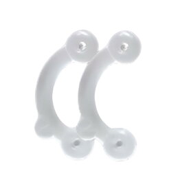 鼻クリップ ノーズクリップ 鼻プチ 鼻筋 補正器具 シリコン製 3サイズ 2WAY 透明 黒色 鼻高 美鼻 メンズ レディース 兼用 携帯ケース付き