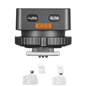 Godox X5S ���C�����X �t���b�V���g���K�[ for �\�j�[�J�����p�̑��M�@ Godox iT32�J�����t���b�V���Ή��̑������C�����X�ʐM �}�O�l�b�g������ �g���K�[&�z�b�g�V���[�t�� X5S