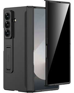 Miimall �Ή� Galaxy Z Fold 7 �P�[�X �h�M�t�B�����t�� �X�^���h�@�\ ���C�q���W�ی� �ϏՌ� �}�b�g �R�K�i��䐫�\ �S�ʕی� ����~�ߕt���X�}�z�J�o�[ �M�����N�V�[ Z �t�H�[���h7 (�u���b�N)