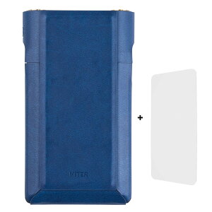 MITER �P�[�X Sony �\�j�[ NW-WM1AM2 / NW-WM1ZM2 �E�H�[�N�}�� �Ή� �n���h���C�h PU���U�[ �P�[�X�J�o�[ + �X�N���[���v���e�N�^�[ �؍��� wm1am2 (Navy)