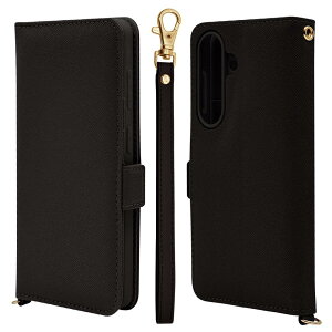 ���X�^�o�i�i �P�[�X �J�o�[ Galaxy S26 SG-51G SCG36 ��p �蒠�^ �n���h�X�g���b�v�t�� �u���b�N 9299GS26BHSBK