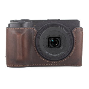 kinokoo Ricoh GR IV/GRIII �P�[�X�A���R�[ GR 4/GR3 �v���~�A���{�v�n�[�t�P�[�X Ricoh GR IV/GR III �f�W�^���J�����ی�A�N�Z�T���[ �ꕔ�J�� & �n���h�O���b�v�f�U�C��(�R�[�q�[)