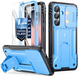 Poetic Revolution Samsung Galaxy S26 Plus�p�P�[�X [�X���C�h���J�����J�o�[]�A[20�t�B�[�g���������ς�]�A�~���^���[�O���[�h�̊��ȃt���{�f�B2�w�\���ϏՌ��J�o�[�A�L�b�N�X�^���h�t���A���C�g