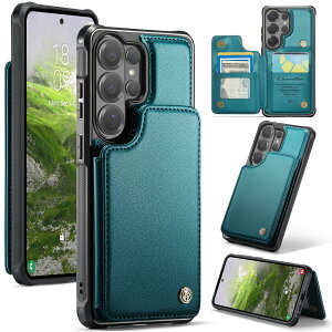 XIMAND for Samsung Galaxy S26 Ultra �E�H���b�g�P�[�X RFID�u���b�L���O�ƃN���W�b�g�J�[�h�z���_�[5�t�� �v���~�A���ϋv���X�������U�[���C�N���X�v �X�^���h ���ϋv �ϏՌ��ی�J�o�[ - �O���[